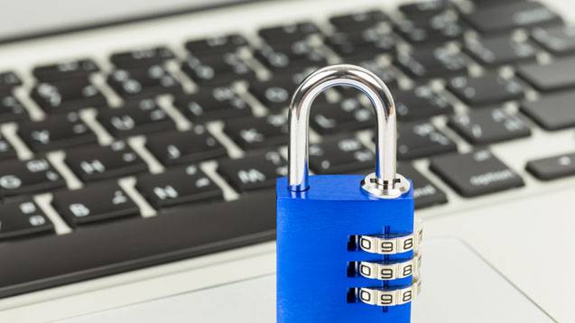 keyboard and padlock IT security Air IT