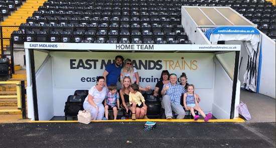 Air IT support the Magpies home dugout