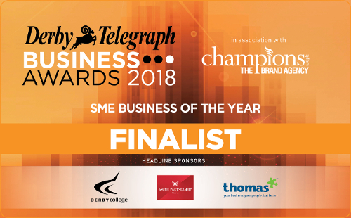 Derby Telegraph Awards 2018 Finalists logo