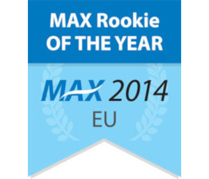 Max Rookie of the year Award 2014 Logo
