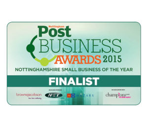 Nottingham Post Business Awards 2015 Finalist Logo