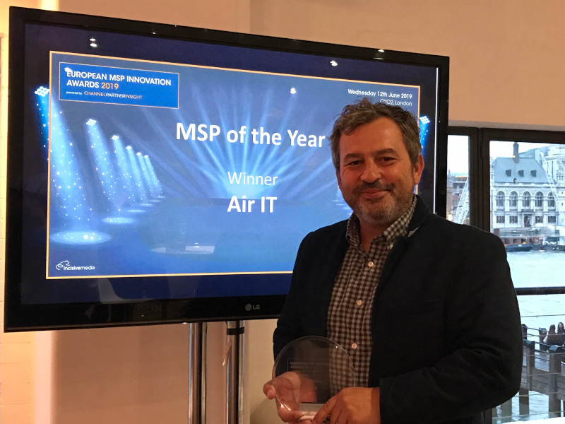 Air IT win MSP of the Year at the European MSP Innovation Awards
