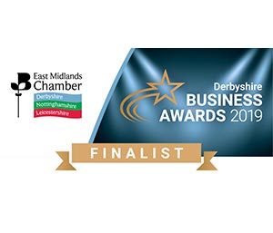Derbyshire CC Business Awards 2019 - Finalist logo