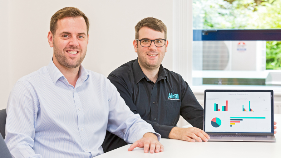 James Healey of Air IT and Darren Turner of Air BI