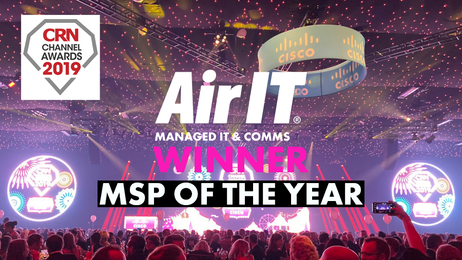 Air IT crowned MSP of the Year at the CRN Awards