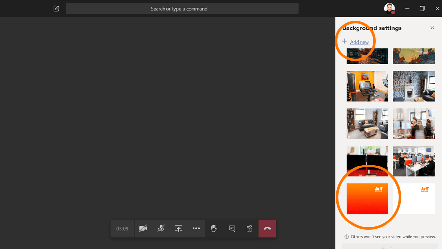 How to make custom video call backgrounds in Microsoft Teams Air IT