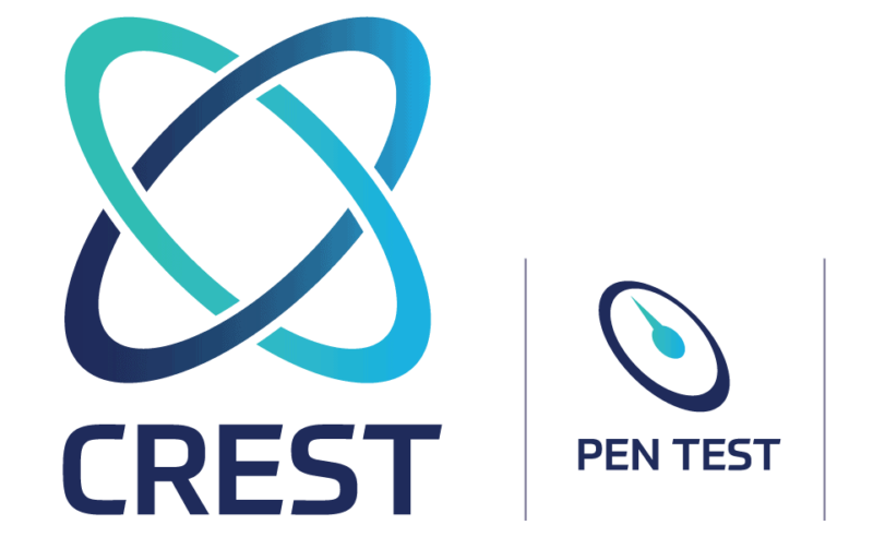 Crest penetration testing logo.
