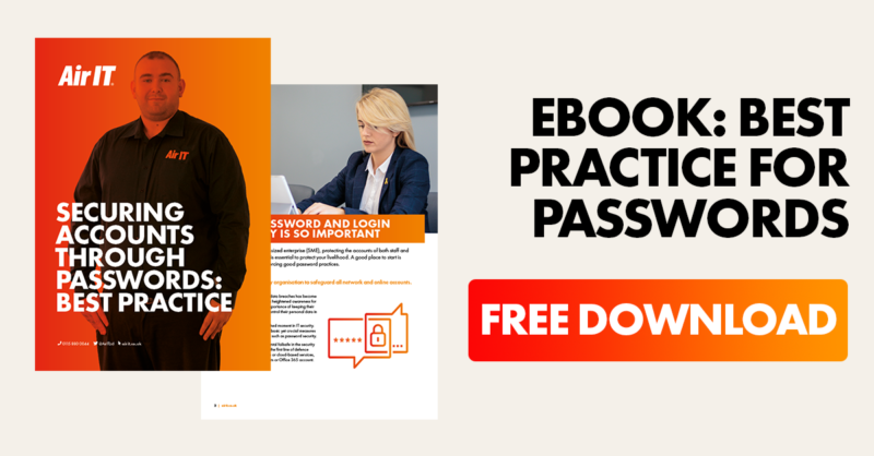 Password best practice ebook - free download