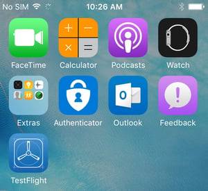 Phone Screen Apps Screenshot 