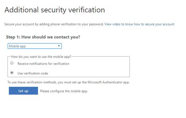 Two factor authentication (2FA) for end users - Air IT