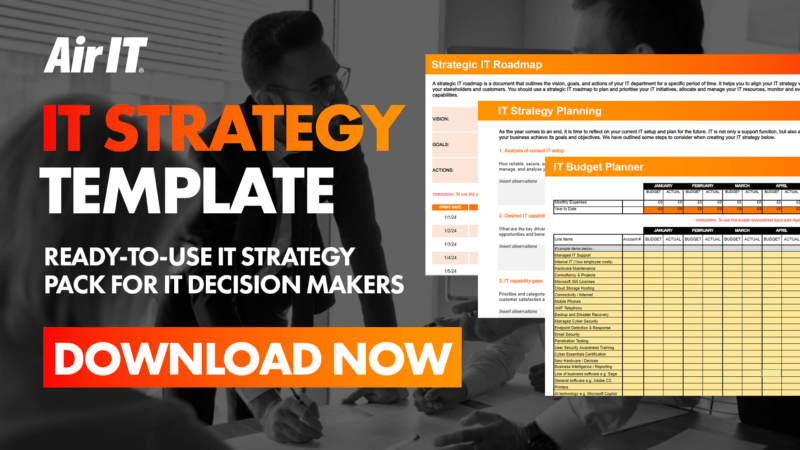 IT Strategy for DMs - download with a CTA