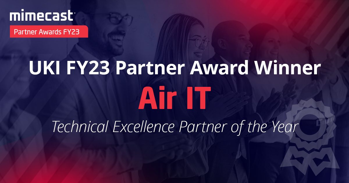 Technical Excellence Partner of the Year Winner 2023